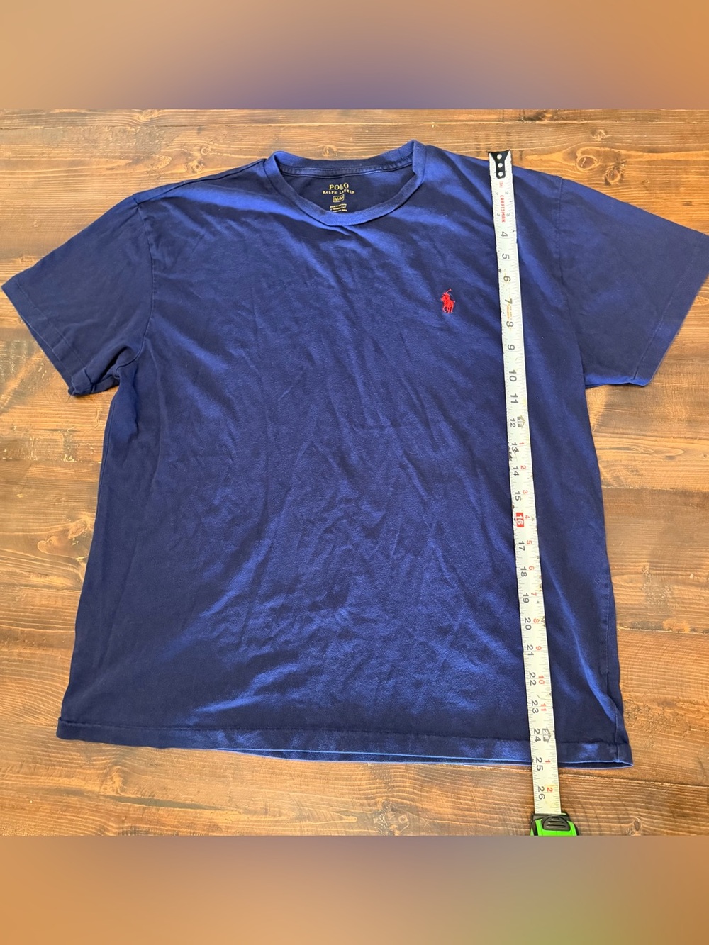 Polo Ralph Lauren Navy Blue T-Shirt – Men’s Medium - Picture 5 of 6
